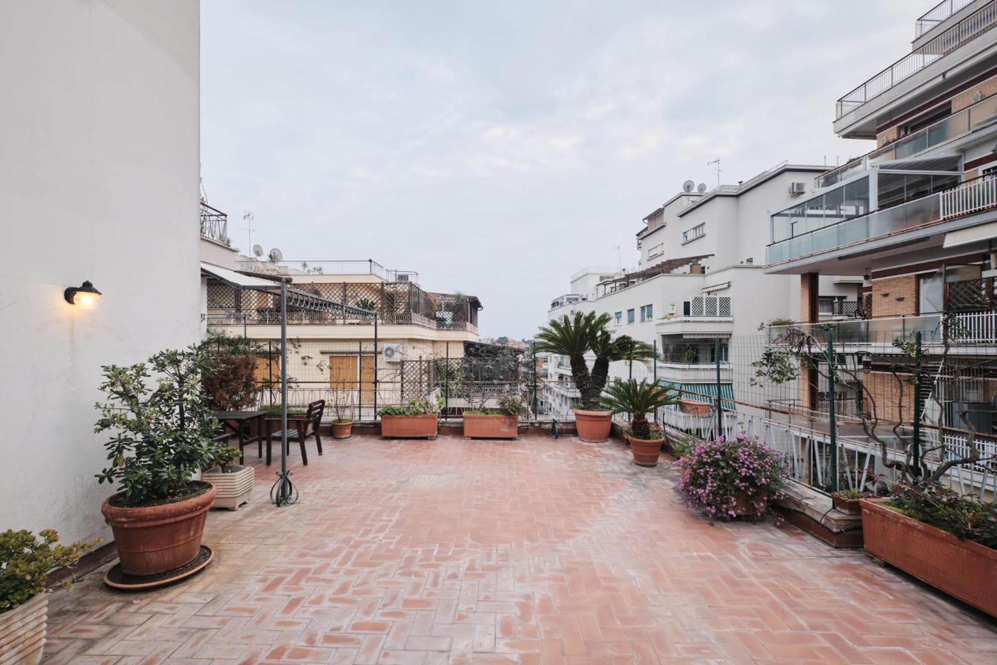 Penthouse 5 Minutes From The Vatican - 5 Bedrooms & 4 Bathrooms Appartamento